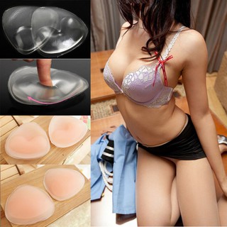 ✨Thai💕 Phụ Nữ Gel Vô Hình Chèn Push Up Chèn Áo Ngực Gợi Cảm Tam Giác Miếng Lót Mới
