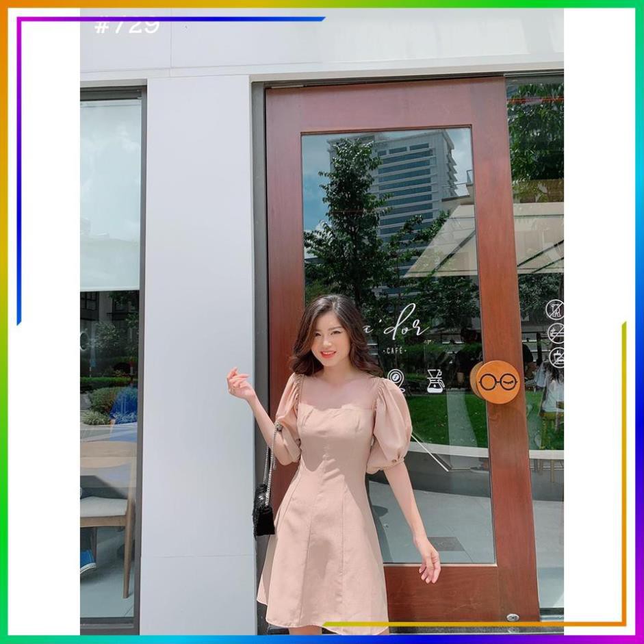 [HÀNG CAO CẤP] Đầm dự tiệc ôm body tay xòe phồng mặc được hai kiểu siêu xinh Titus Dress | BigBuy360 - bigbuy360.vn