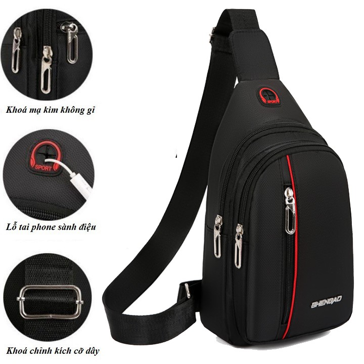 Túi Đeo Chéo Nam Unisex Phong Cách Hàn Quốc,Tiện Dụng | BigBuy360 - bigbuy360.vn