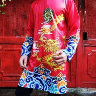 Áo dài cách tân nam