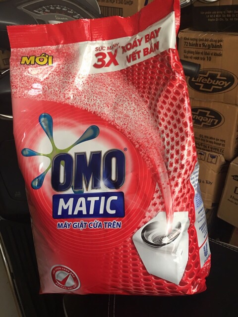 Bột giặt OMO Matic Cửa trên 6kg