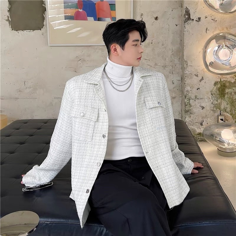 ÁO KHOÁC DẠ TWEED NAM |TAHISHOP|