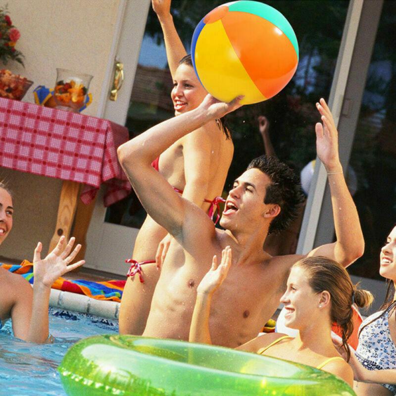 Bóng bơm hơi nhiều màu sắc 30cm cho chơi thể thao dưới nước