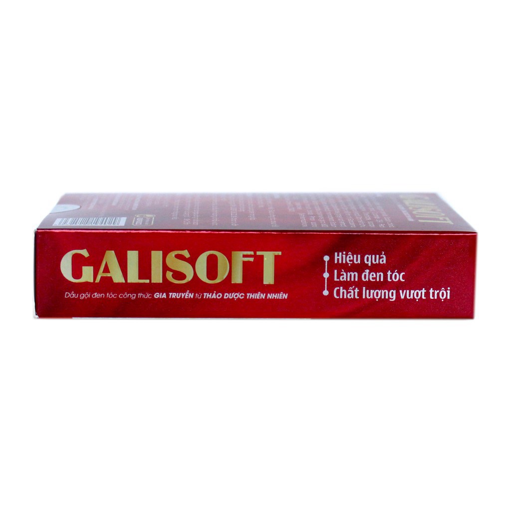 Dầu gội đen tóc thảo dược công thức gia truyền GALISOFT  1 hộp 3 gói. ( Mát Tay ) | BigBuy360 - bigbuy360.vn