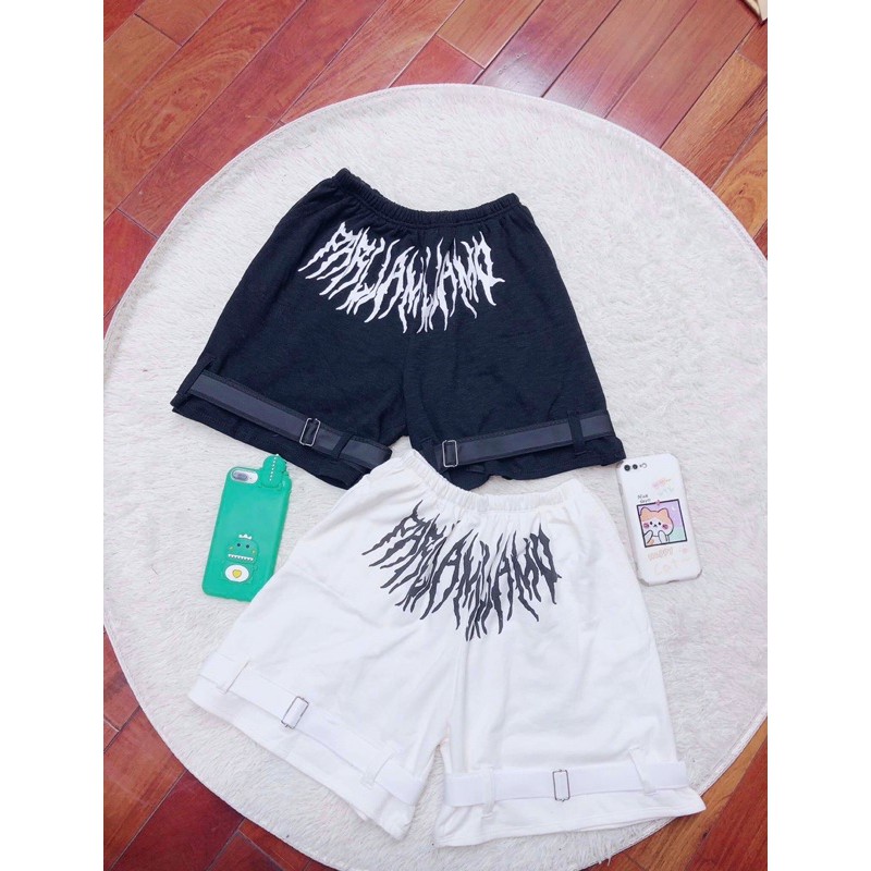 [Mã FAMARAL1 giảm 10K đơn 50K] quần đùi tia set kèm đai cực ngầu Hs