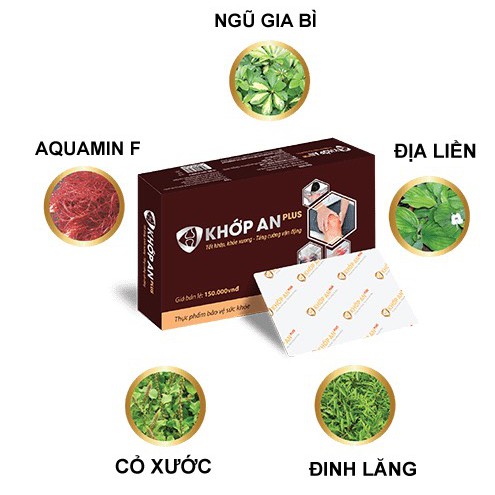 ❤[Chính hãng] Khớp An Plus  - Tốt Khớp, Khỏe Xương, Tăng Cường Vận Động (Hộp 20 viên)