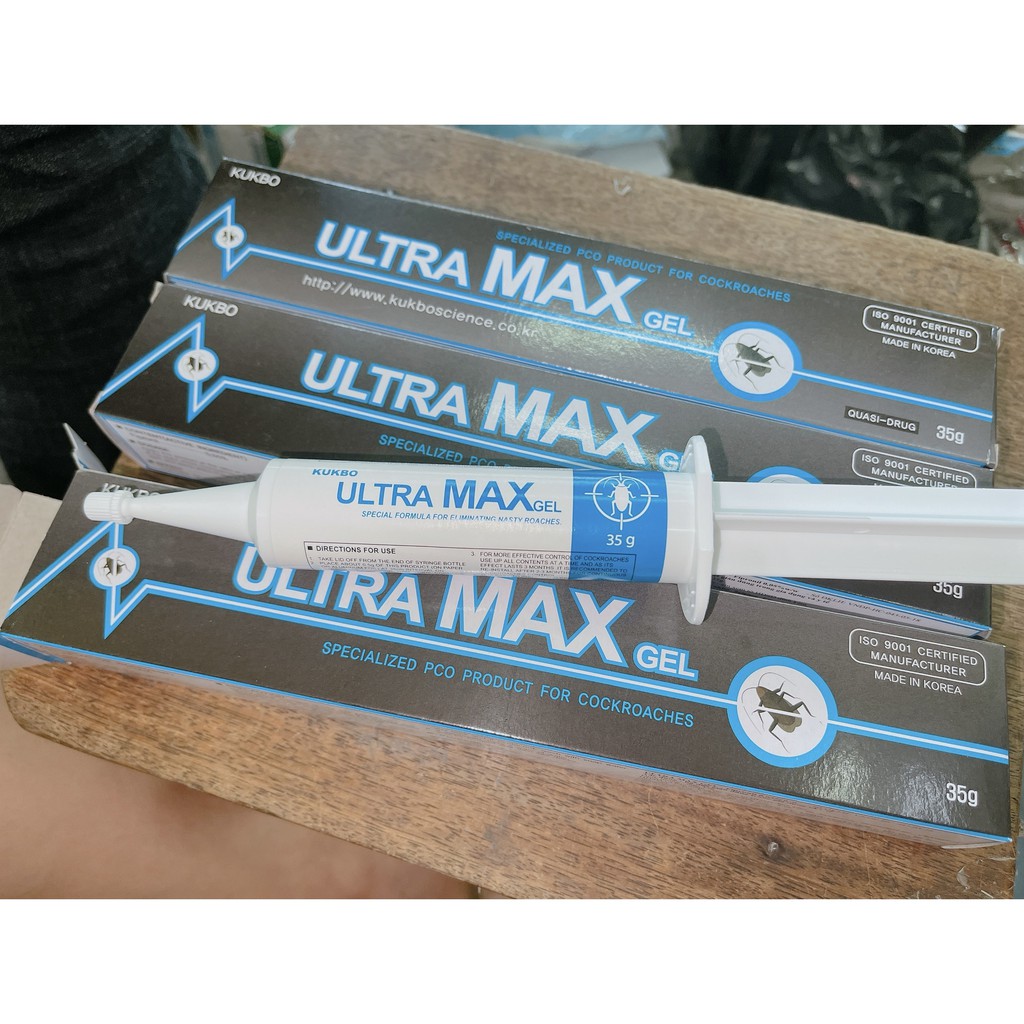 [Mã 256FMCGSALE giảm 8% đơn 500K] Thuốc diệt gián ĐỨC( gián bé li ti) UTRA MAX(35g) _ Hiệu quả với cả gián kháng thuốc