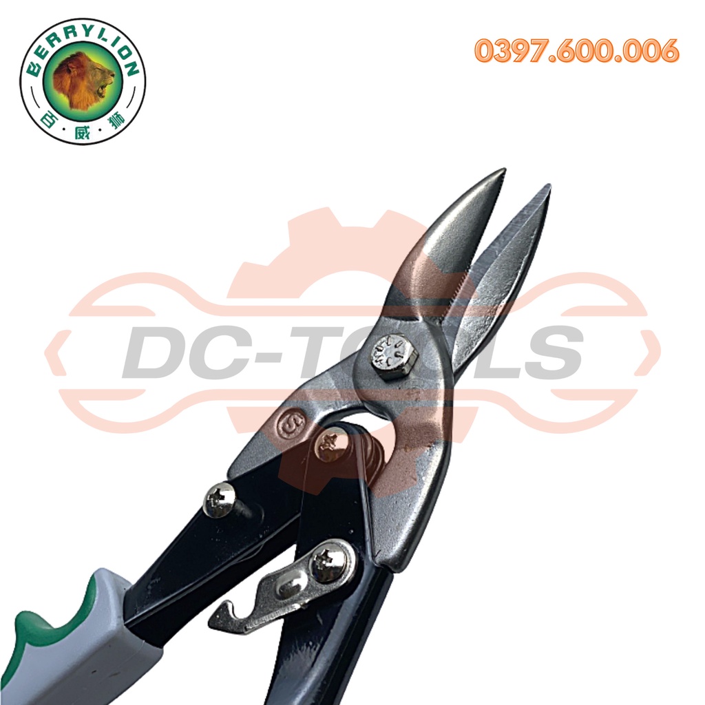 KÌM CẮT THẠCH CAO, TỈA CÂY CẢNH, CẮT SẮT THÉP BERRYLION DC-TOOLS