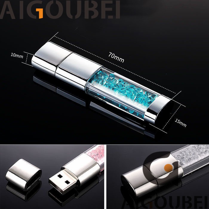 [Ready to Ship and COD] Portable Diamond Perfume Flash Drive With Customizable Logo Cute Calculator High Speed U Disk 1GB 2GB 4GB 8GB 16GB 32GB 64GB 128GB