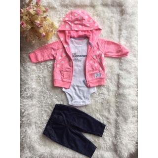 Set 3ct carter 24m