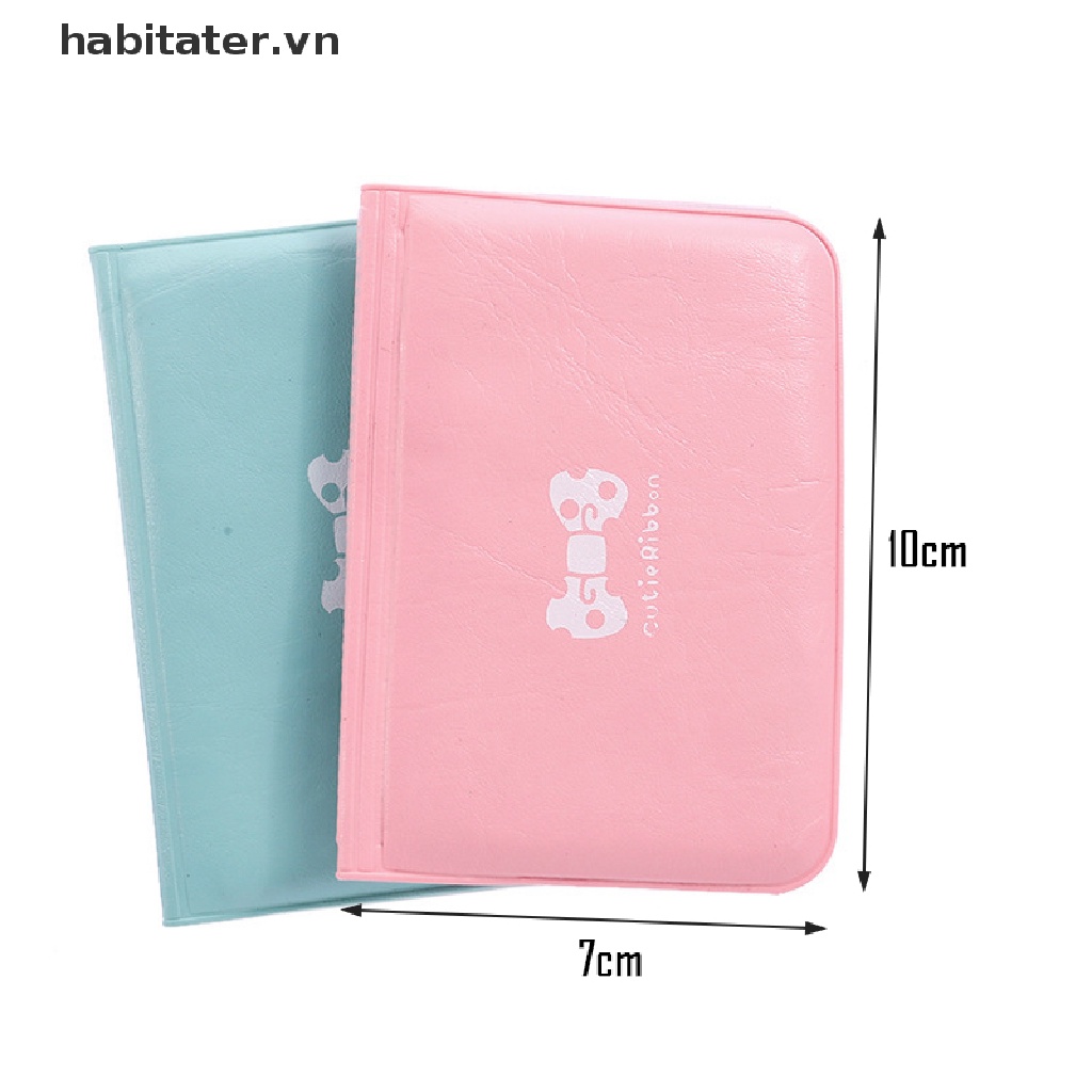 Ví đựng thẻ 12 ngăn bằng nhựa Pvc tiện dụng