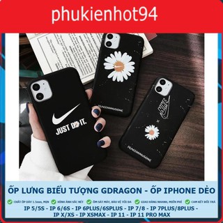 ỐP LƯNG BIỂU TƯỢNG GDRAGON Case IPhone 6 6S 7 8 Plus X XS MAX XR 11 Pro MAX