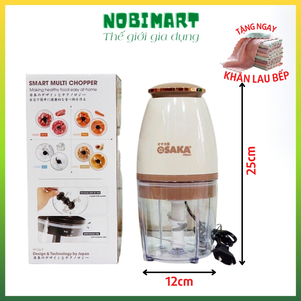 Linh kiện thay thế máy xay đa năng Osaka cầm tay chính hãng 750ml