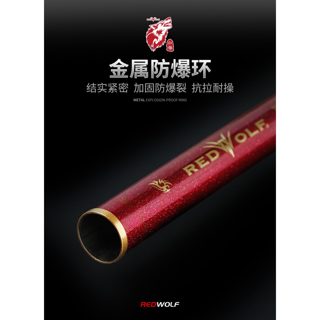 Alo giảm xả kho Cần câu tay Redwolf Chép Vương cao cấp chuyên săn hàng