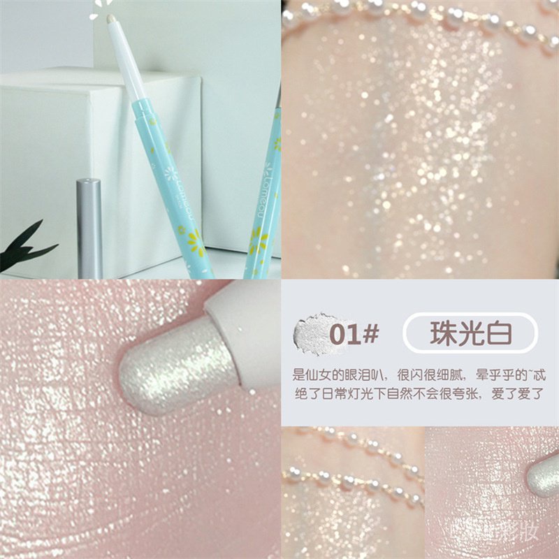 Bút Phấn Mắt Mịn Tự Động Romeo LOMEOU Yingli Màu Rượu Champagne Ánh Ngọc Trai Lấp Lánh | BigBuy360 - bigbuy360.vn