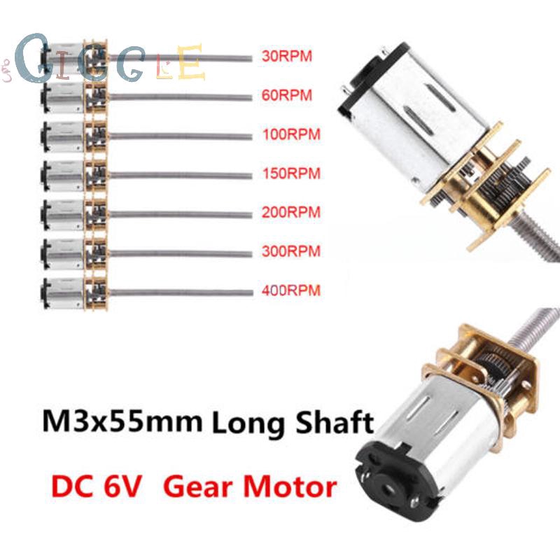 1 mô tơ động cơ cỡ nhỏ Dc 6v 30-400rpm