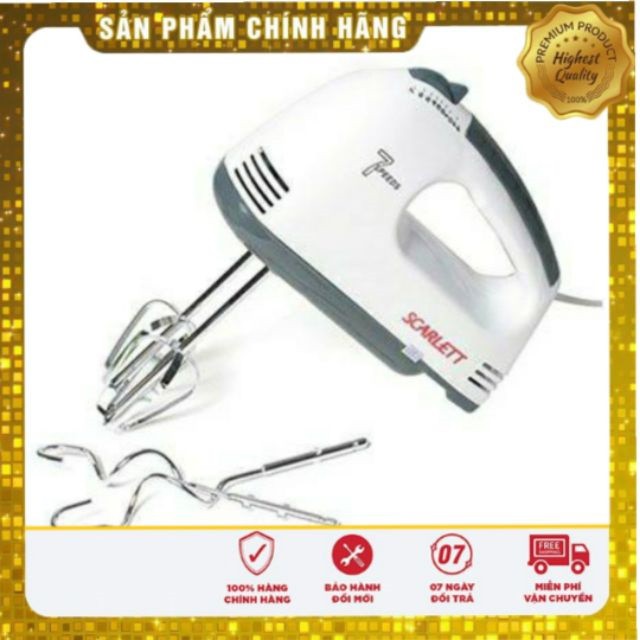 Máy Đánh Trứng Cầm Tay  Cao Cấp  7 Tốc Độ Cực Mạnh