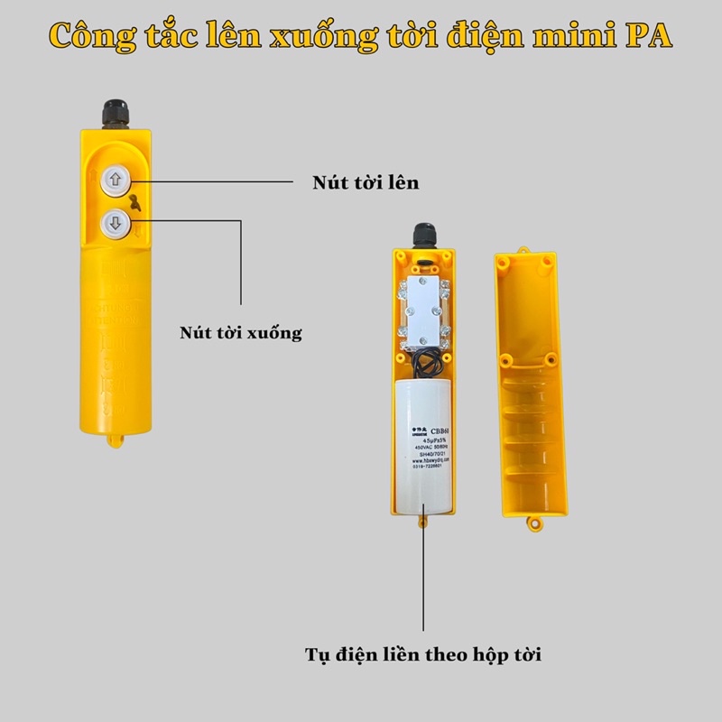 Công tắc tời điện PA :từ PA200 - PA800