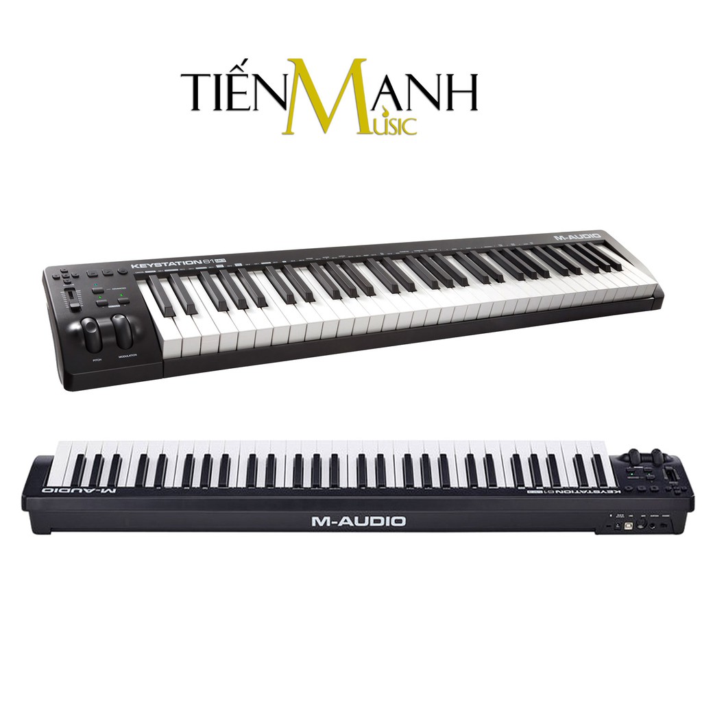 Đàn M-Audio Keystation 61 Phím MK3 MIDI Keyboard Controller MKIII MAudio Bàn phím làm nhạc - Sản xuất âm nhạc producer