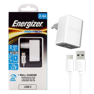 Sạc 2.4a energizer - acw2beuhmc3 - màu trắng không hộp, chỉ cục sạc