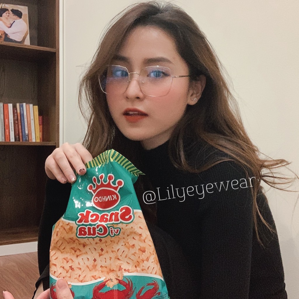 Gọng kính cận tròn gọng kính kim loại nhiều màu Lilyeyewear 72296 | BigBuy360 - bigbuy360.vn