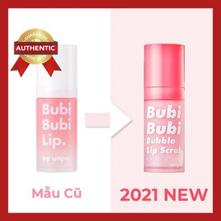 Tẩy Da Chết Sủi Bọt Thải Độc Môi Unpa Bubi Bubi Lip Chính Hãng, Thải Độc Môi, Dưỡng Ẩm, Làm Hồng Môi, Dung Tích 12ml | BigBuy360 - bigbuy360.vn