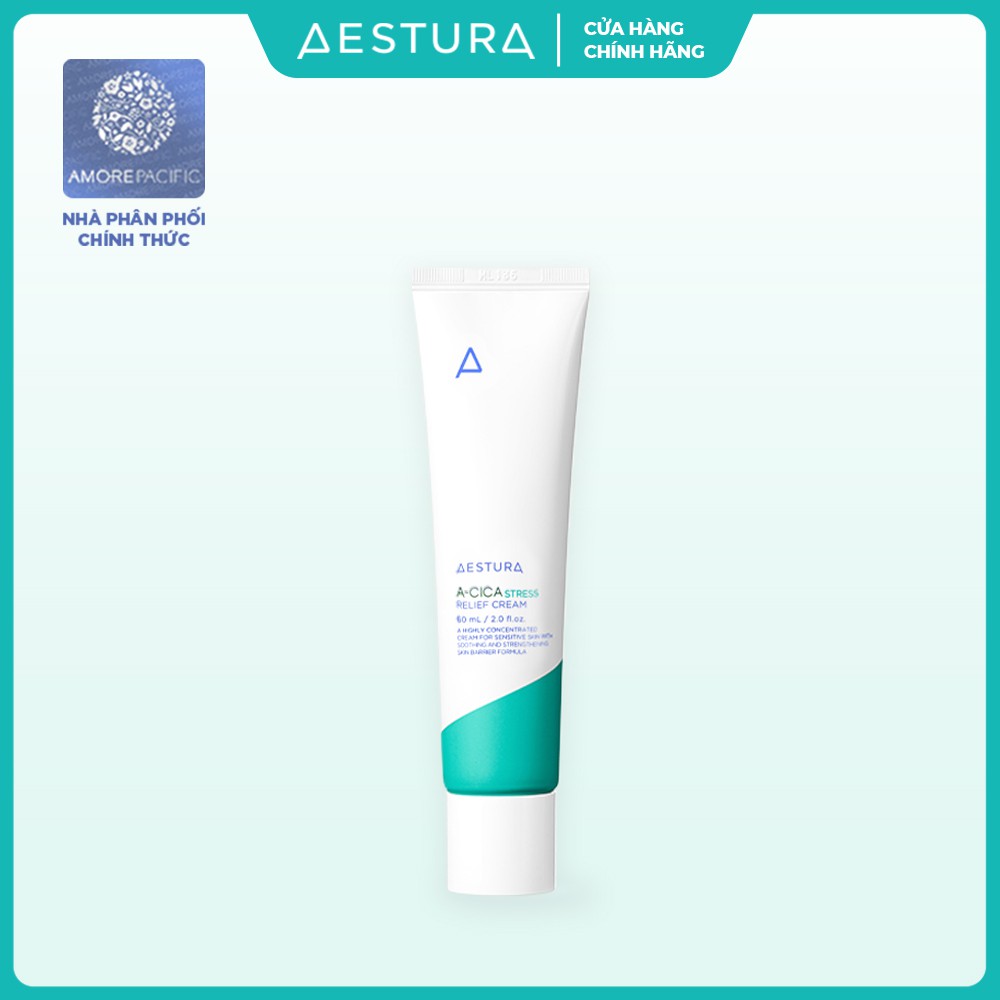Kem đậm đặc chăm sóc vùng da nhạy cảm Aestura A-CICA Stress Relief Treatment 30ml