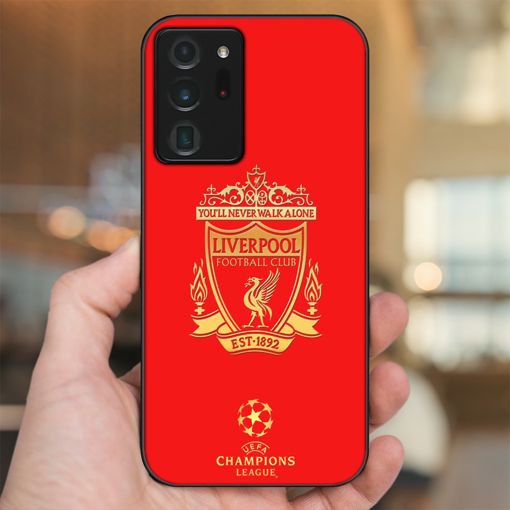 Ốp lưng Samsung Note 20 Ultra viền đen in hình Liverpool FC