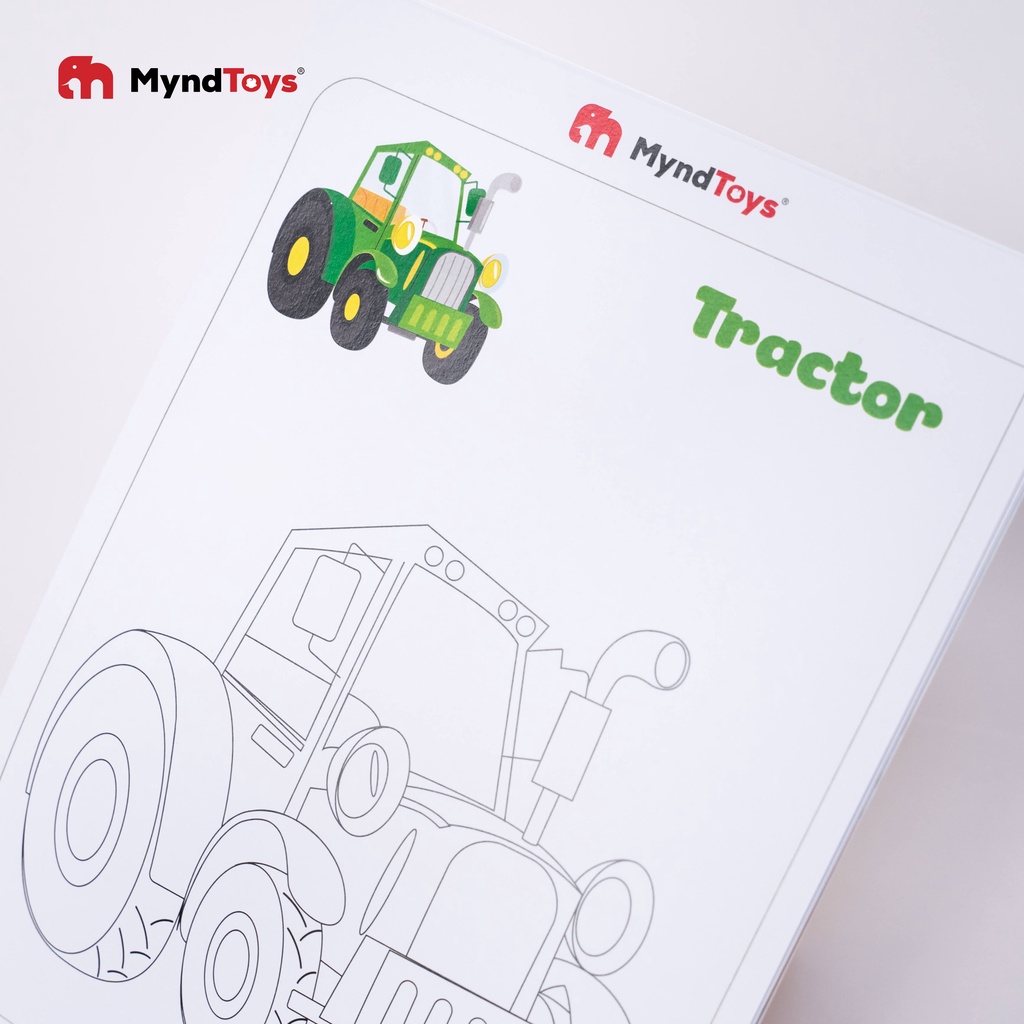 Color Cool – Trò chơi tập tô MyndToys thiết kế cho trẻ từ 3 tuổi