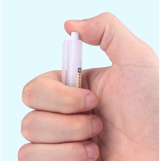 Bút Mực Gel Màu Sắc Mờ Ngòi 0.5MM Có Thể Thu Gọn Tiện Dụng Cho Học Sinh