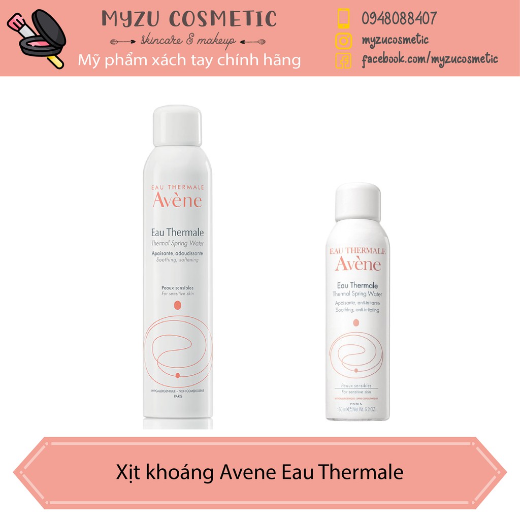 Xịt khoáng Avene Eau Thermale