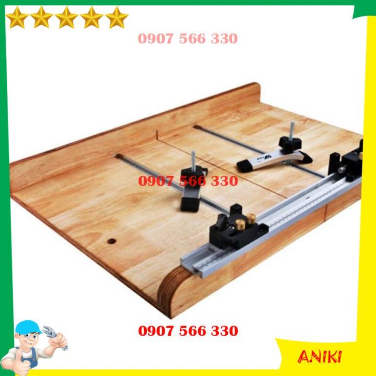 VAM KẸP GỖ NHANH GẮN RAY TRƯỢT NHÔM_ DỤNG CỤ ĐỒ CHẾ MÁY PHAY MÁY CƯA BÀN MINI CẮT GỖ LÀM THỢ MỘC DIY QE036