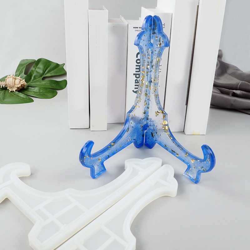 Sa 1 Cặp Khuôn Silicon Làm Giá Đỡ Để Bàn Tiện Lợi