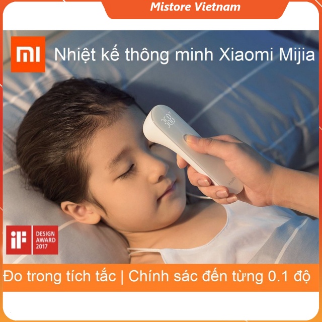 Nhiệt kế cảm biến thông minh Xiaomi Mijia FDIR-V14 - Nhiệt kế bắn trán đo thân nhiệt Xiaomi