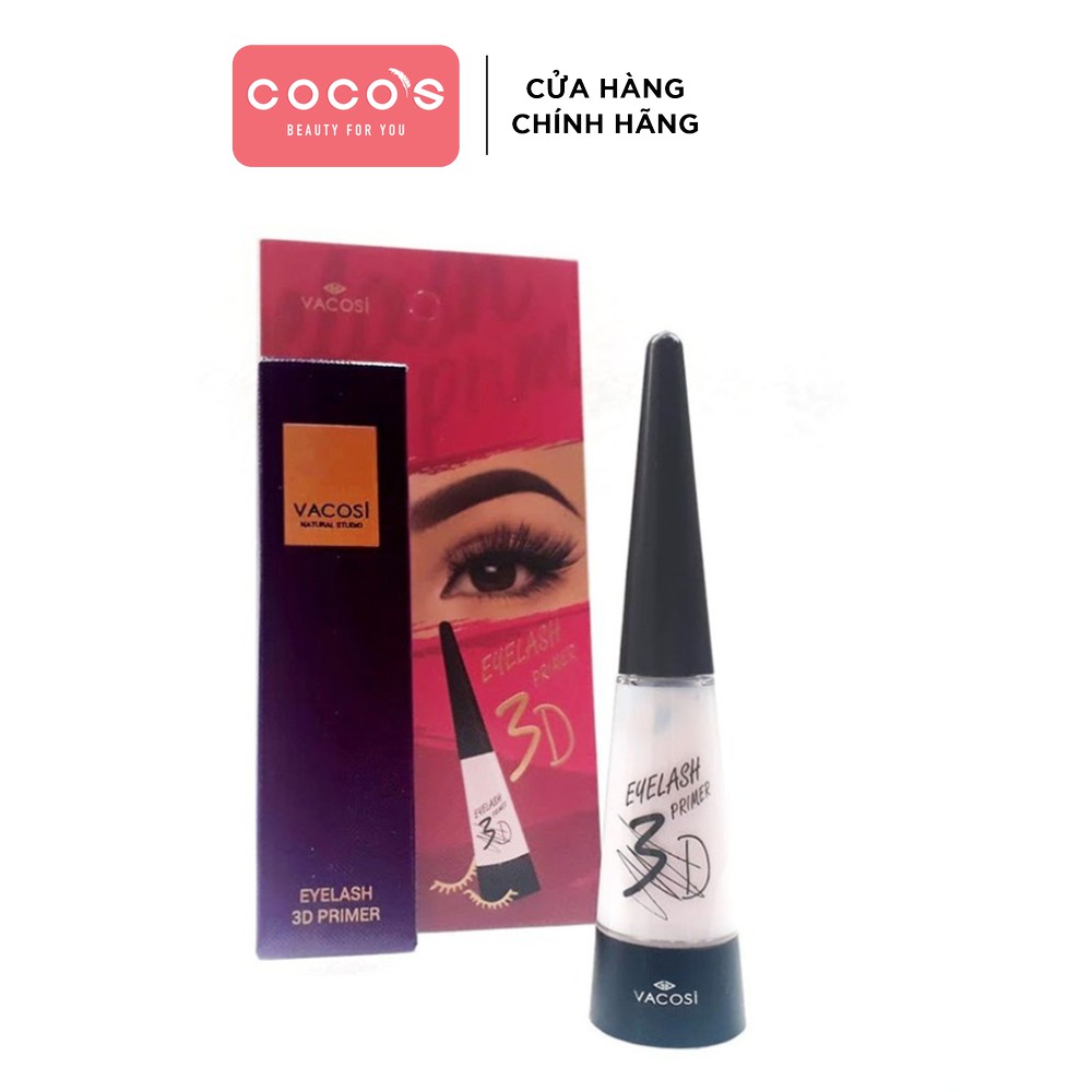 [Mã COSCOCOT4 -8% đơn 250K] Keo Dán Mi Vacosi Bền Đẹp Bám Chắc Natural Studio Eyelash 3D ADHESIVE 8ml