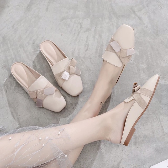 Dép sục nơ xếp đẹp mê ly BIG SIZE 34-41