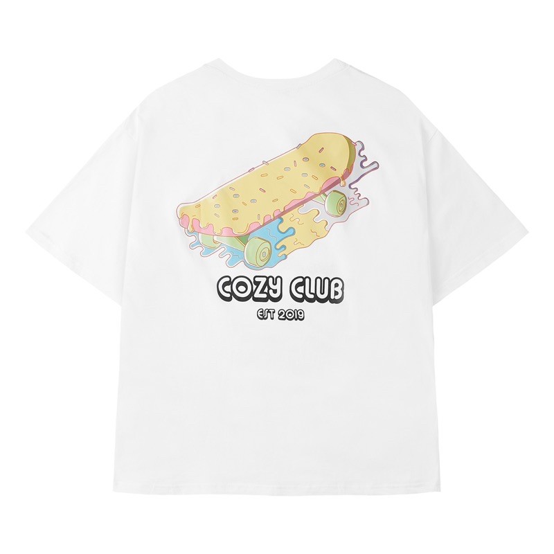 ÁO THUN DONUT SKATE  (Made By COZY)