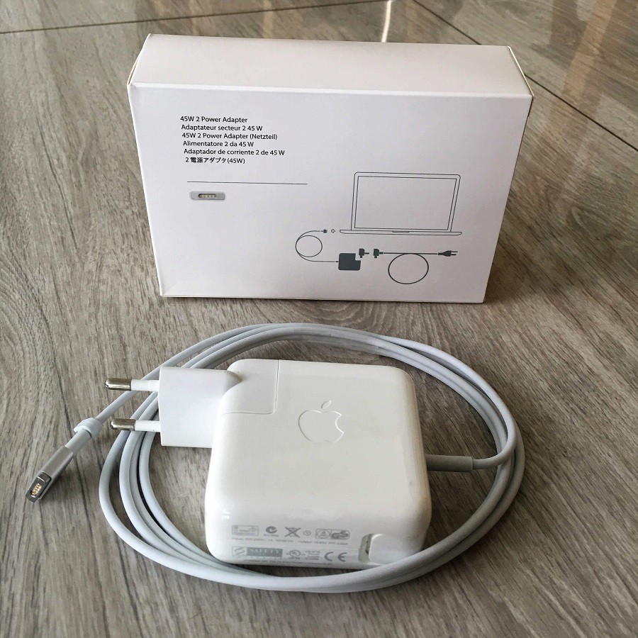 Adapter Nguồn Sạc Cho Apple Macbook Air 45W Đầu Magsafe 2 Chữ T - Grab, NowShip Tp.HCM