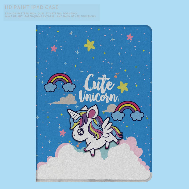 Ốp iPad - Bao Da iPad thức/ngủ hình ảnh hoạt hình iPad gen8 gen7 10.2 pro11 air4 10.9 2018 air3 pro 10.5 pro 9.7 2019 iPad 2 3 4 iPad mini 5 4 3 2 1 air2 air1 gen6 gen5 2020