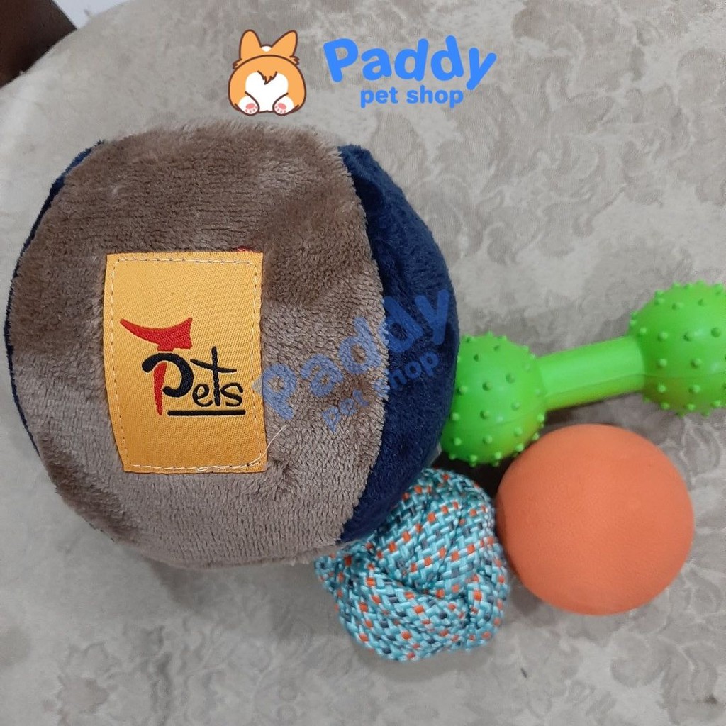 Banh Lông TPet Có Tiếng Kêu Đồ Chơi Cho Chó