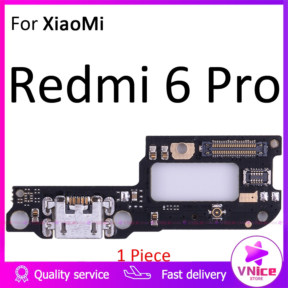 CỤM CHÂN SẠC , BO MẠCH SẠC ( đuôi sạc) XiaoMi Redmi 6 Pro