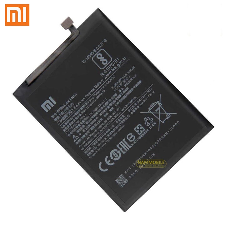 Pin Xiaomi Redmi Note 7 M1901F7C BN4A 4000 mAh Zin + Tặng Keo Dán Pin + FreeShip
