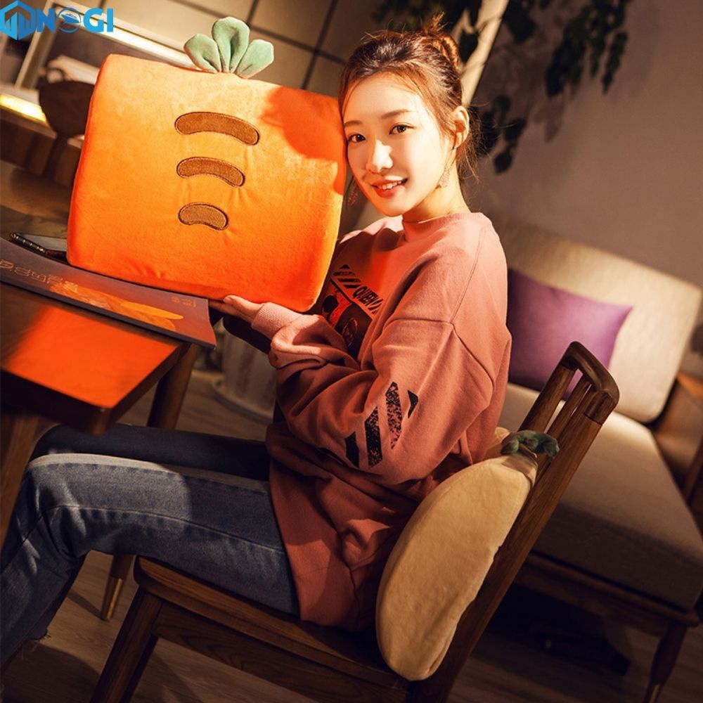 Gối tựa lưng ghế ngồi làm việc, tựa lưng cho bé ngồi học, tựa lái xe oto giảm đau lưng nhiều màu cho ghế văn phòng,