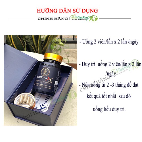GEN X PLUS - Viên Uống Tăng Cường Sinh Lý Nam HỘP 24 VIÊN | BigBuy360 - bigbuy360.vn