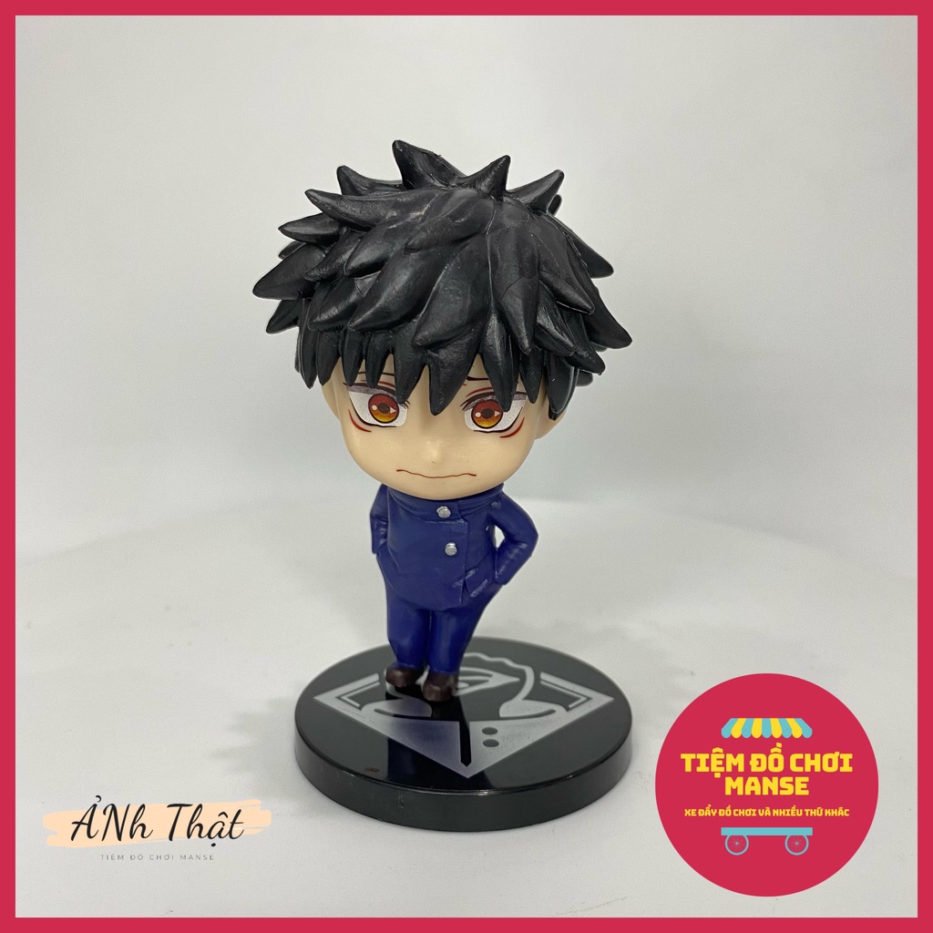 Mô hình anime chibi Jujutsu Kaisen Chú Thuật Hồi Chiến Satoru Itadori Megumi Nobara Sukana