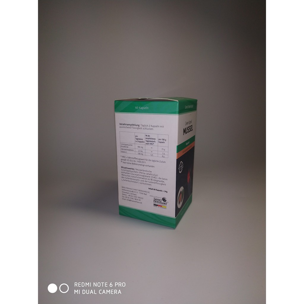 Viên bổ xương khớp Green Lipped Mussel