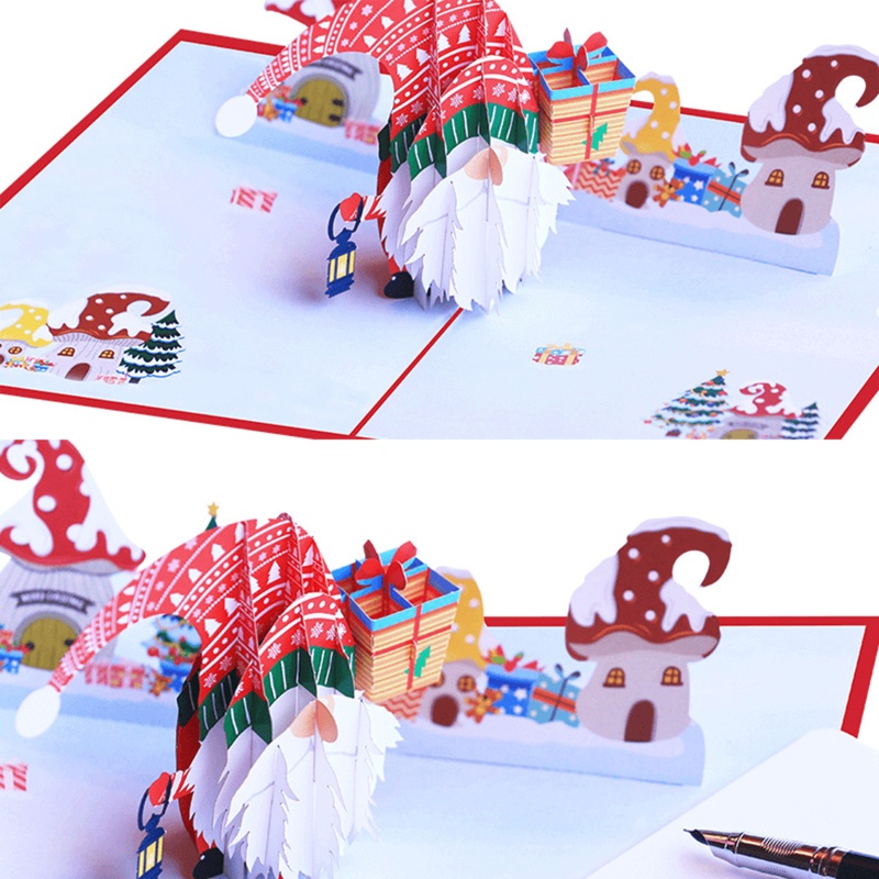 QQ Thiệp Chúc Mừng Giáng Sinh / Năm Mới Thủ Công Xinh Xắn