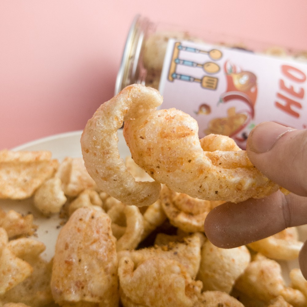 Da heo chiên nước mắm hành,da heo sấy khô 150g,Tiny Food đồ ăn vặt đà nẵng | BigBuy360 - bigbuy360.vn