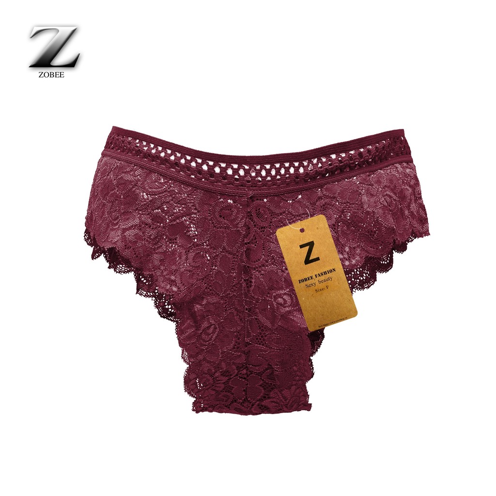 ZOBEE Combo 2 quần lót ren Hoa hồng quyến rũ QL8240B | BigBuy360 - bigbuy360.vn