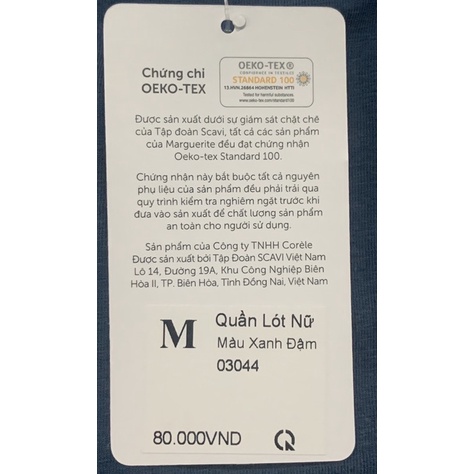 Quần lót nữ Marguerite 03044